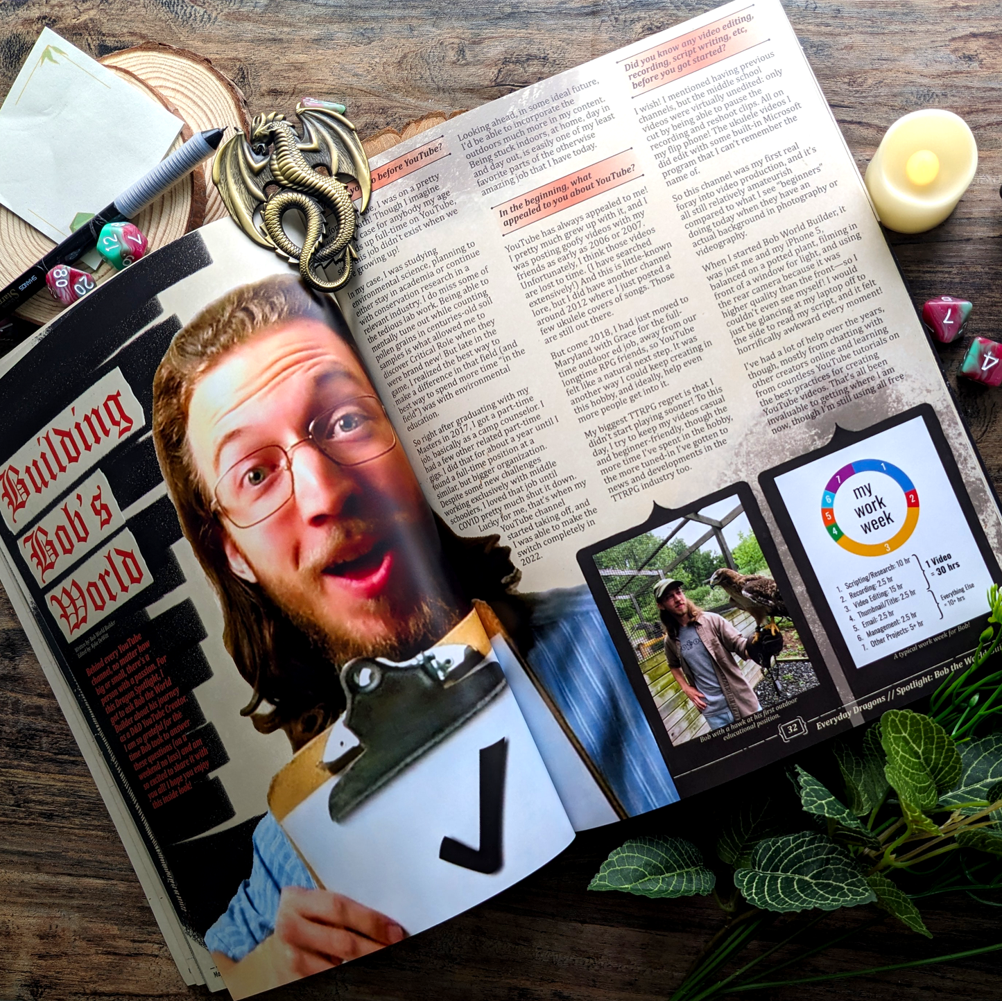 Shadows & Darkness - Physical & Digital Versions - Everyday Dragons Magazine Issue 2