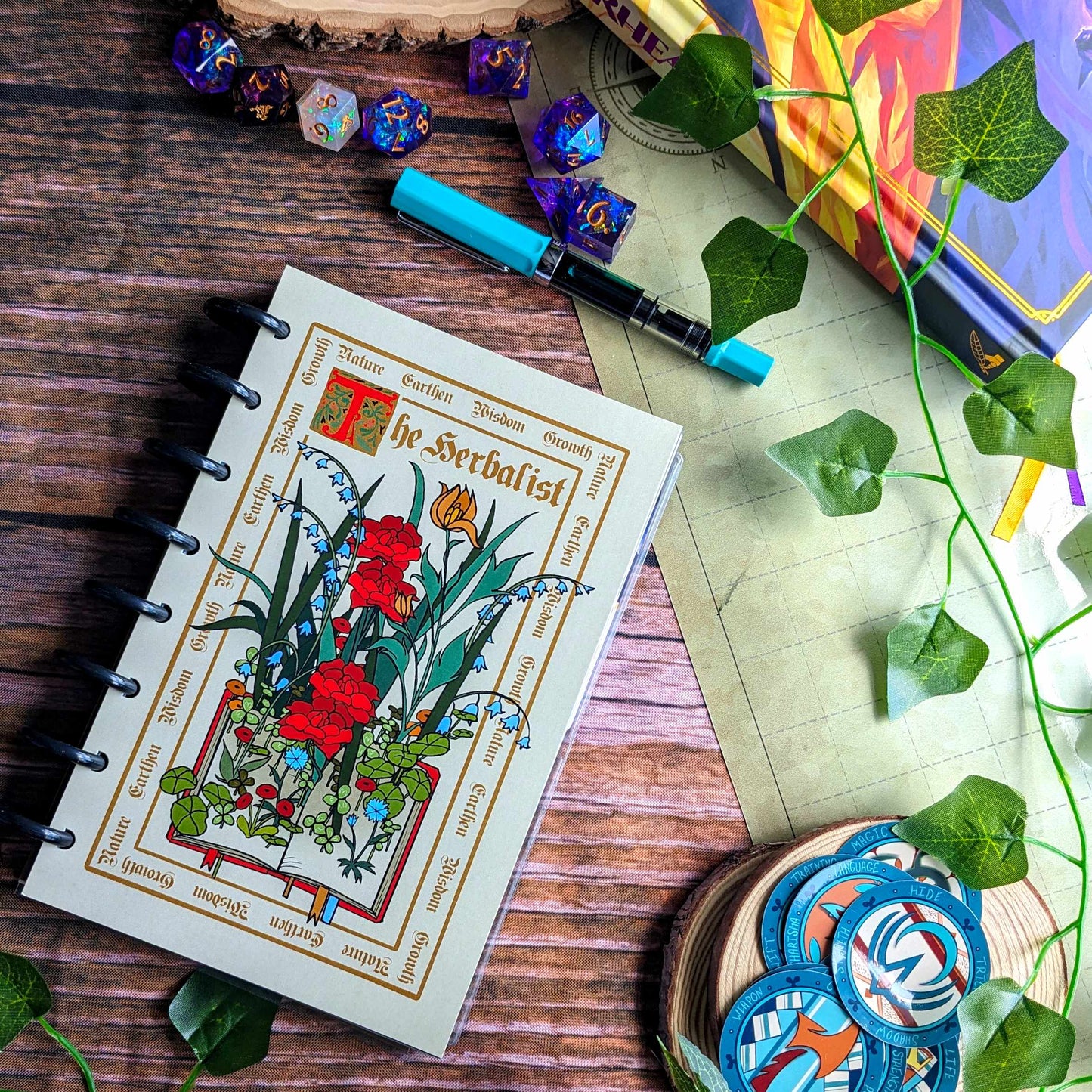 Tarot Card Covers - Player Notebook Size (8.5 x5.5)