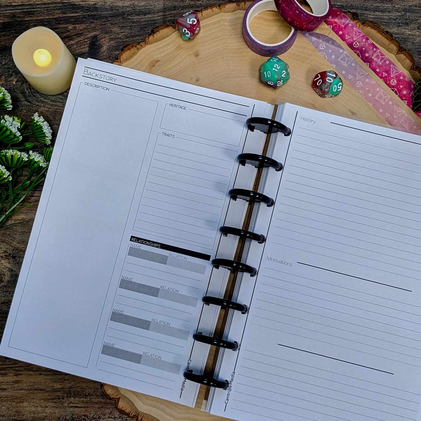 Minimal Player's Notebook | System Agnostic