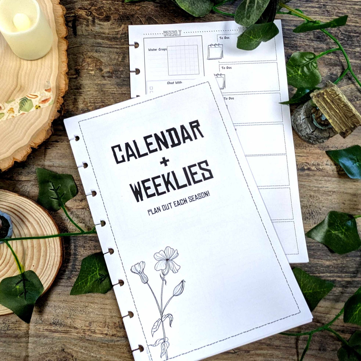 Farmer's Almanac Refill Packs | Player Size Notebooks