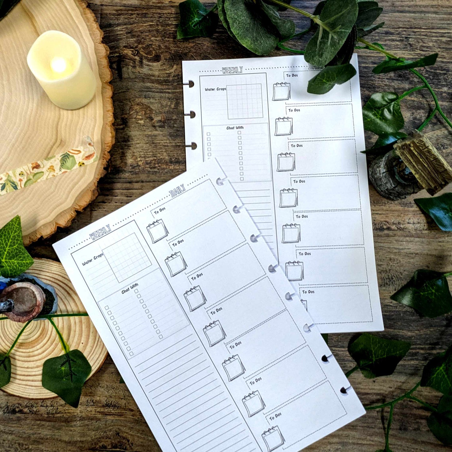 Farmer's Almanac Refill Packs | Player Size Notebooks