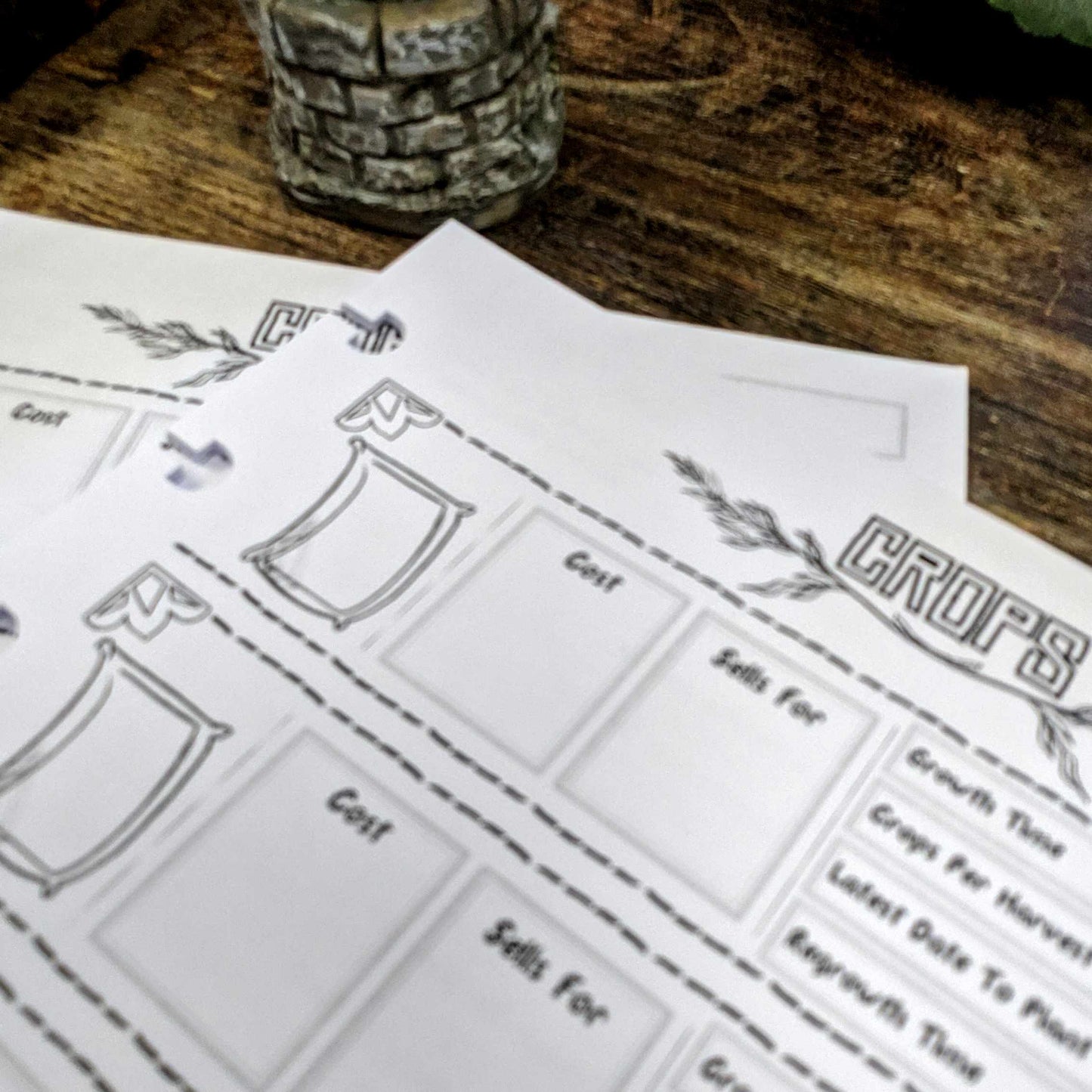 Farmer's Almanac Refill Packs | Player Size Notebooks