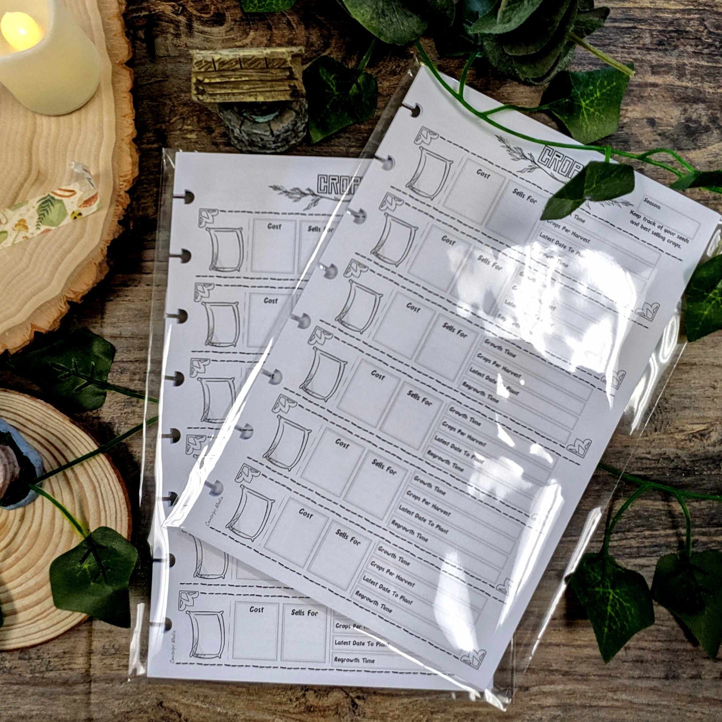Farmer's Almanac Refill Packs | Player Size Notebooks