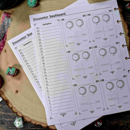 Pathfinder 2e Gamemaster Sheets | GM & DM Size Notebooks