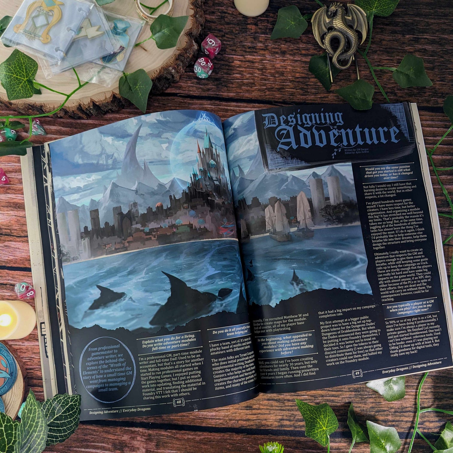 Ancient Technology - Physical & Digital - Everyday Dragons Magazine Issue 3