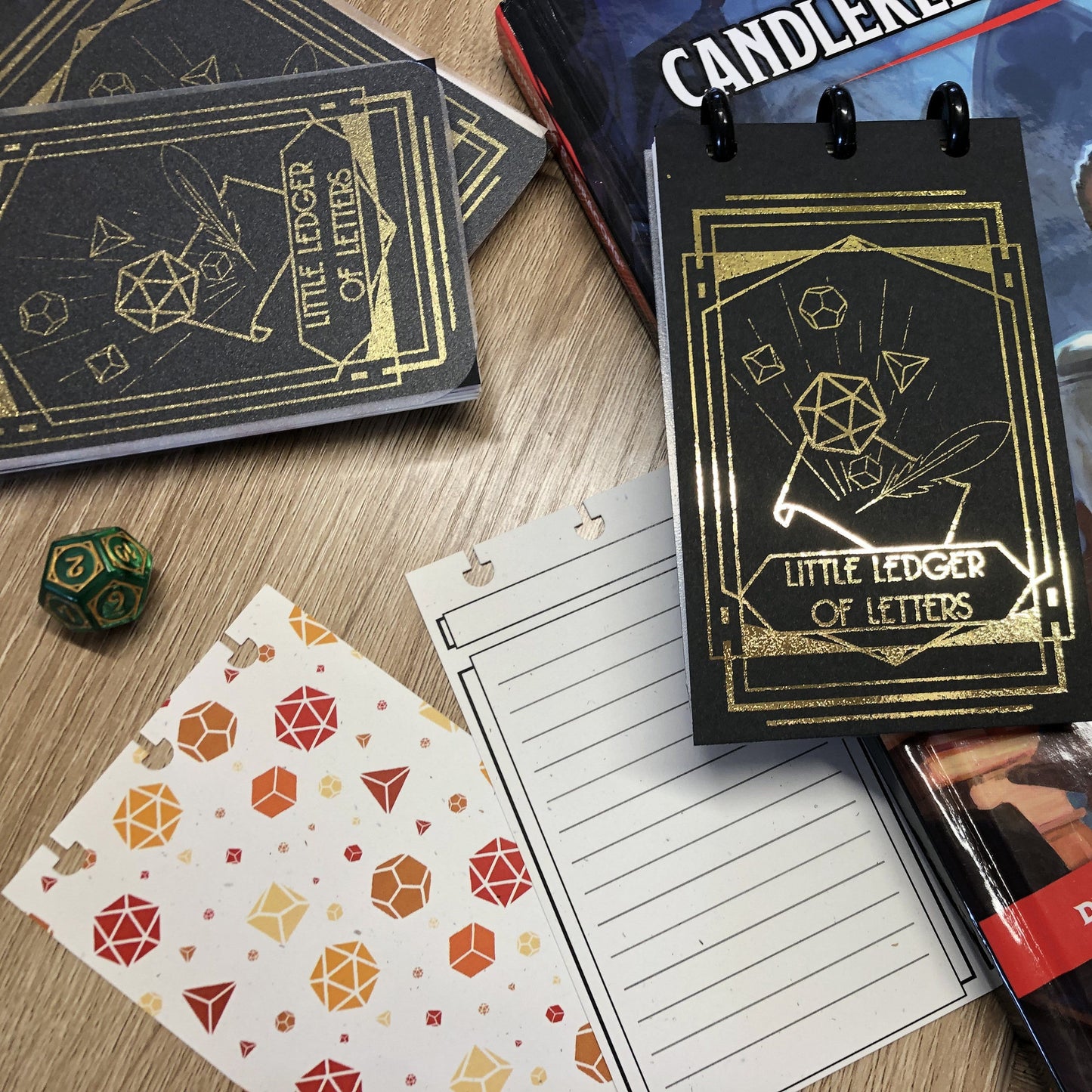 Little Ledger of Letters - Mini Discbound Notebook For TTRPGs