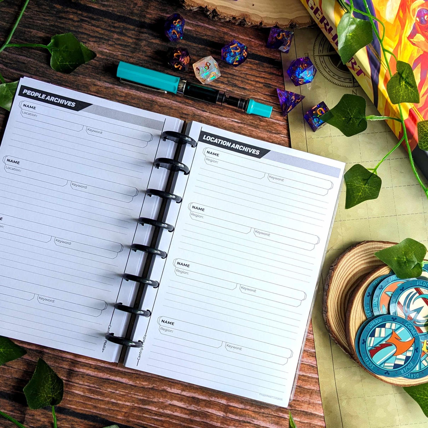 Daggerheart Player Notebook - Questkeeper
