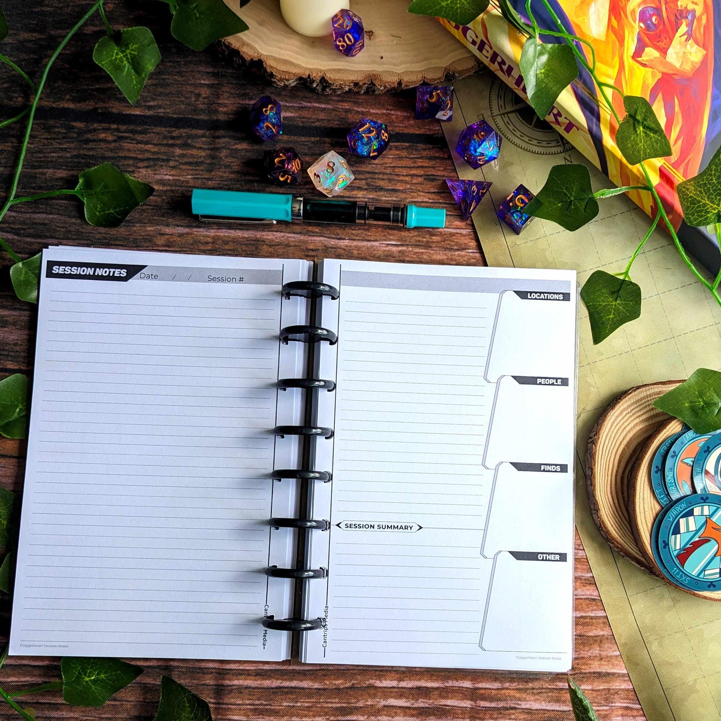 Daggerheart Player Notebook - Questkeeper