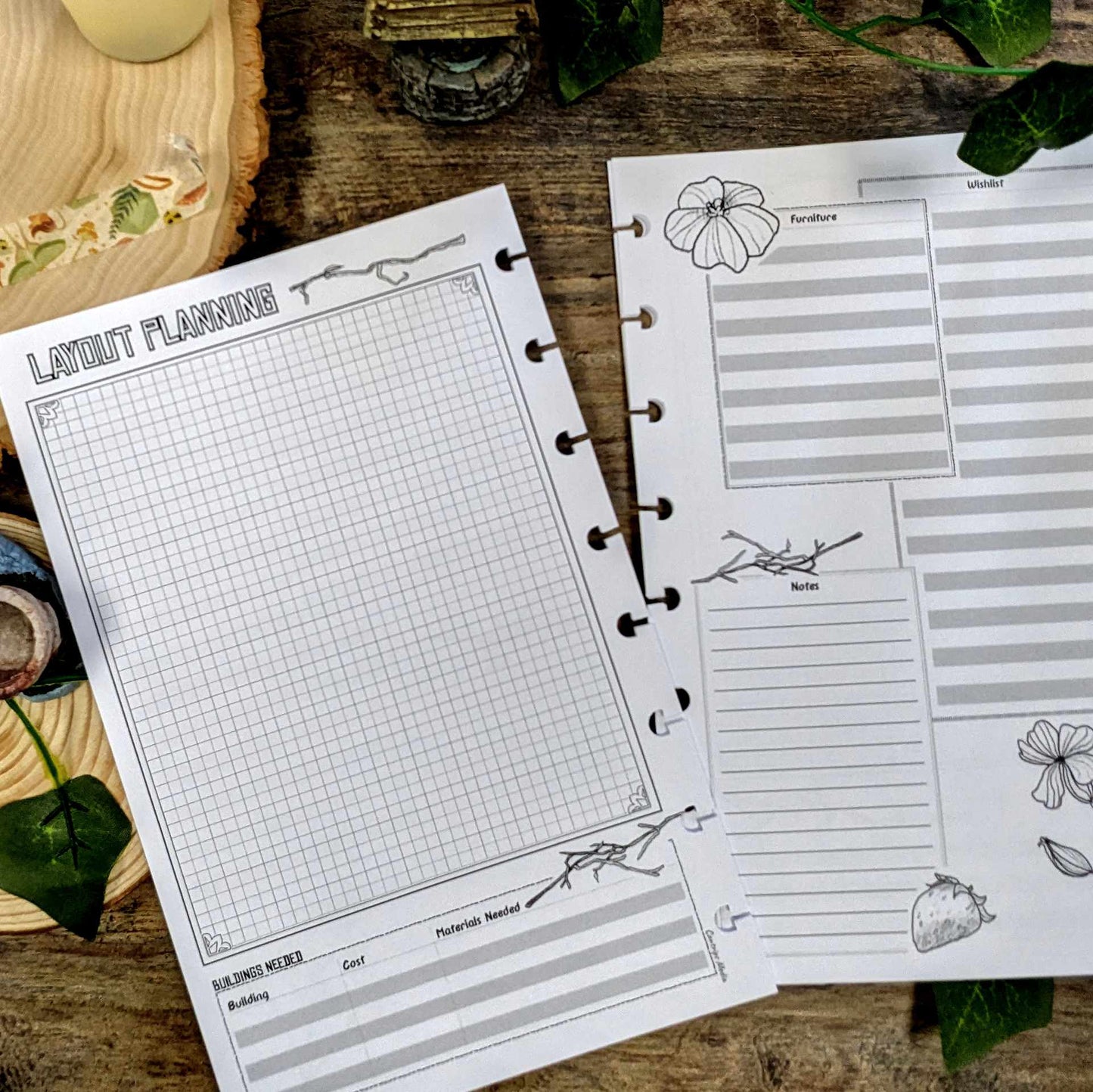 Farmer's Almanac Refill Packs | Player Size Notebooks