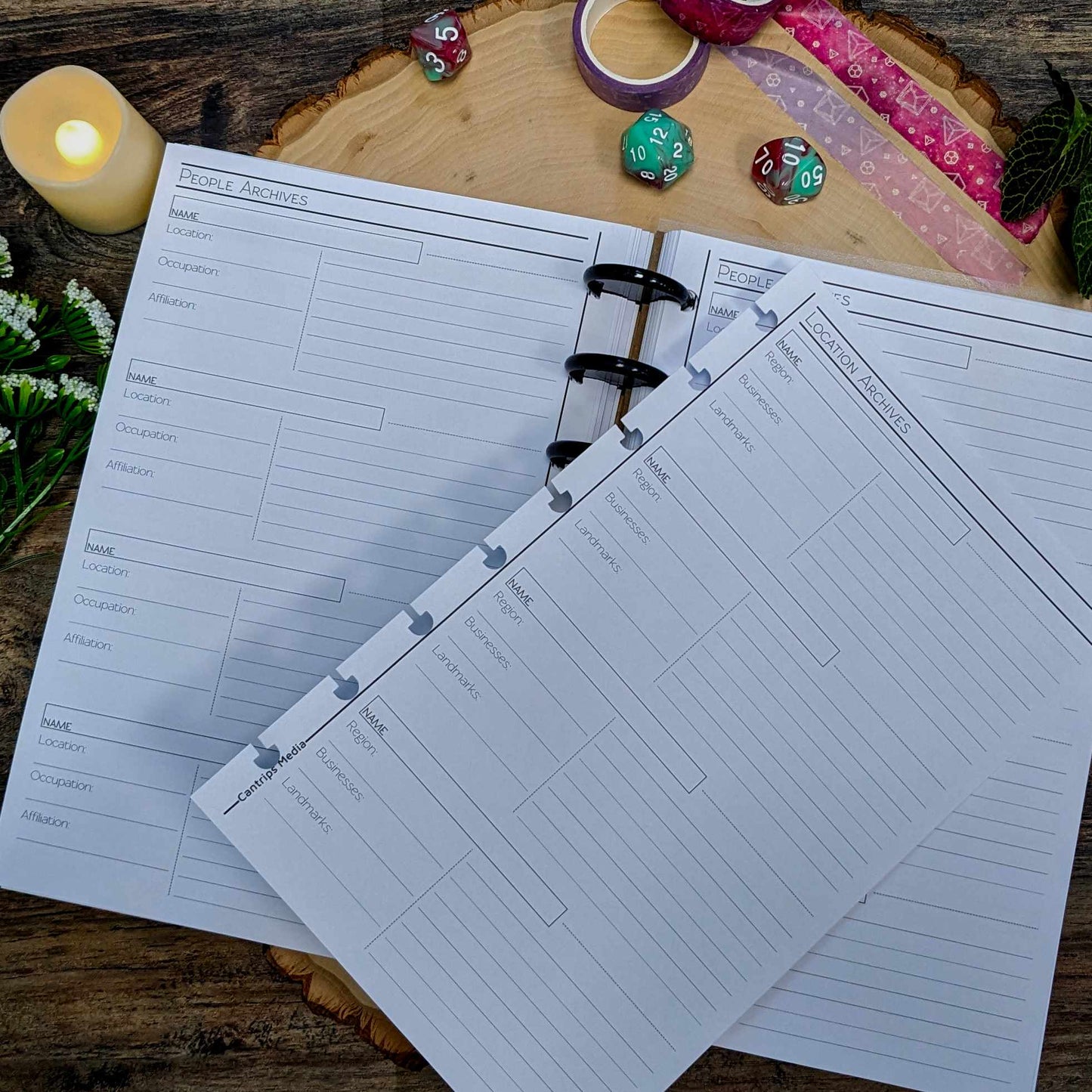 Minimal Player's Notebook | System Agnostic
