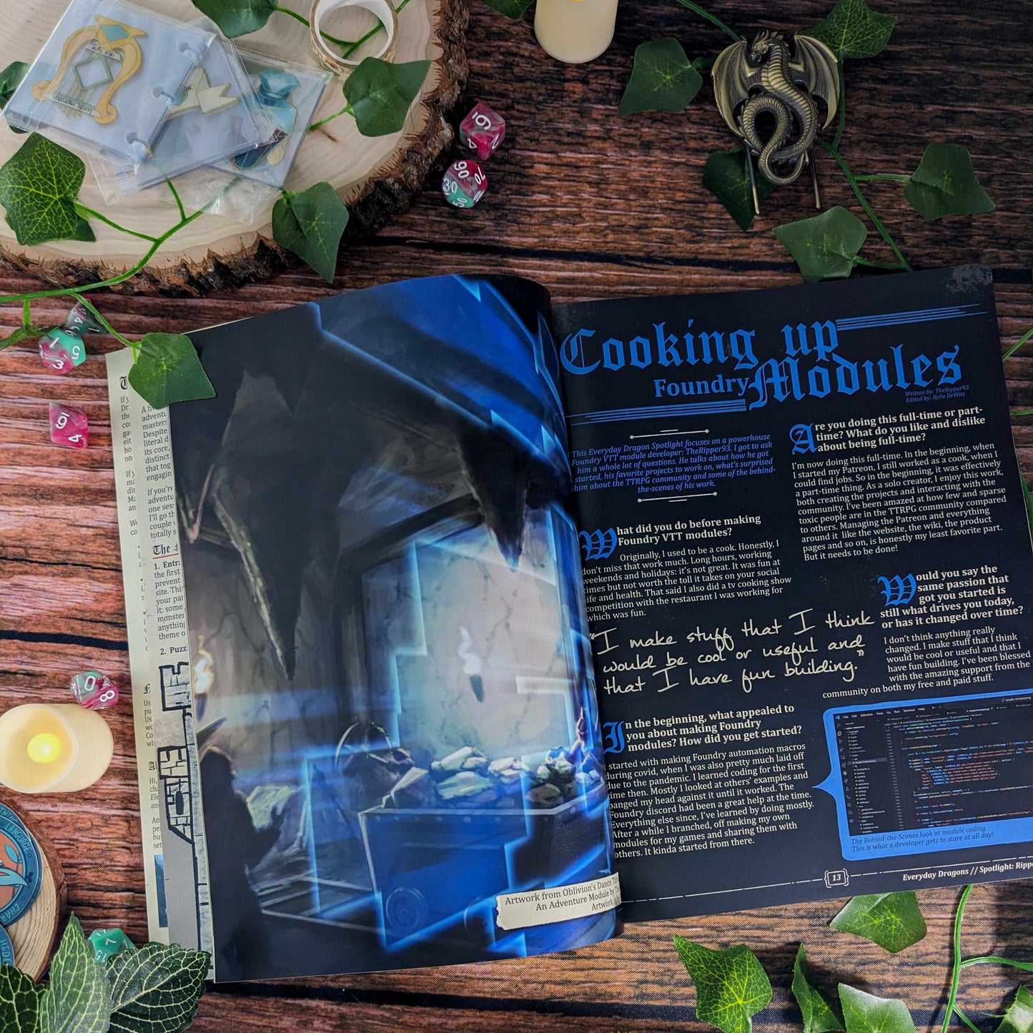 Ancient Technology - Physical & Digital - Everyday Dragons Magazine Issue 3