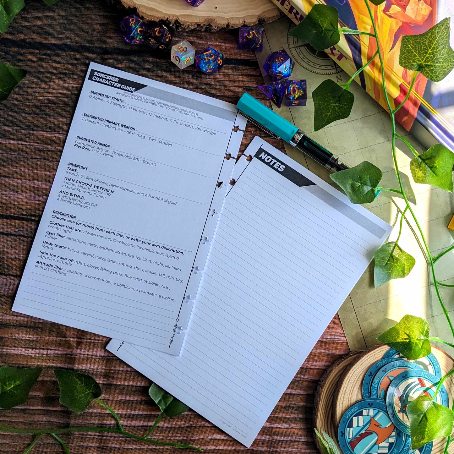 Daggerheart Character Sheets