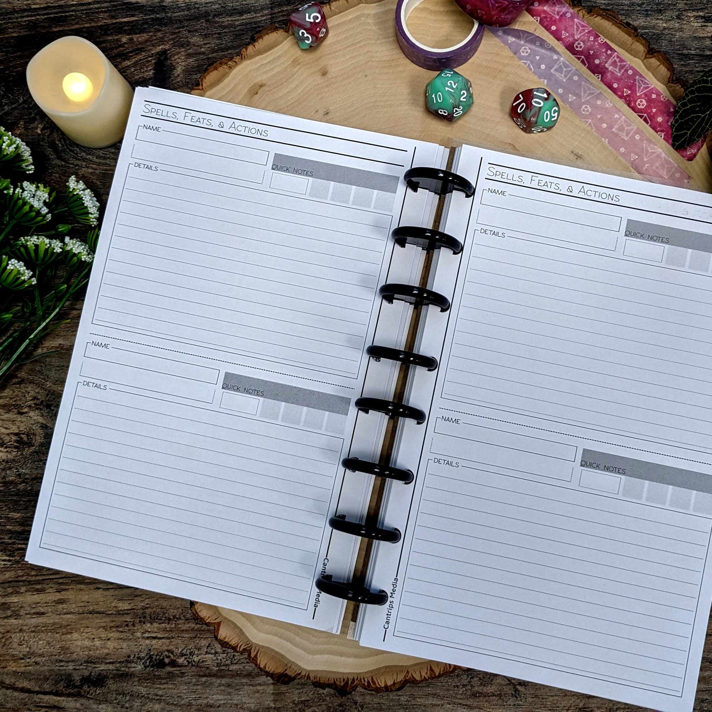 Minimal Player's Notebook | System Agnostic