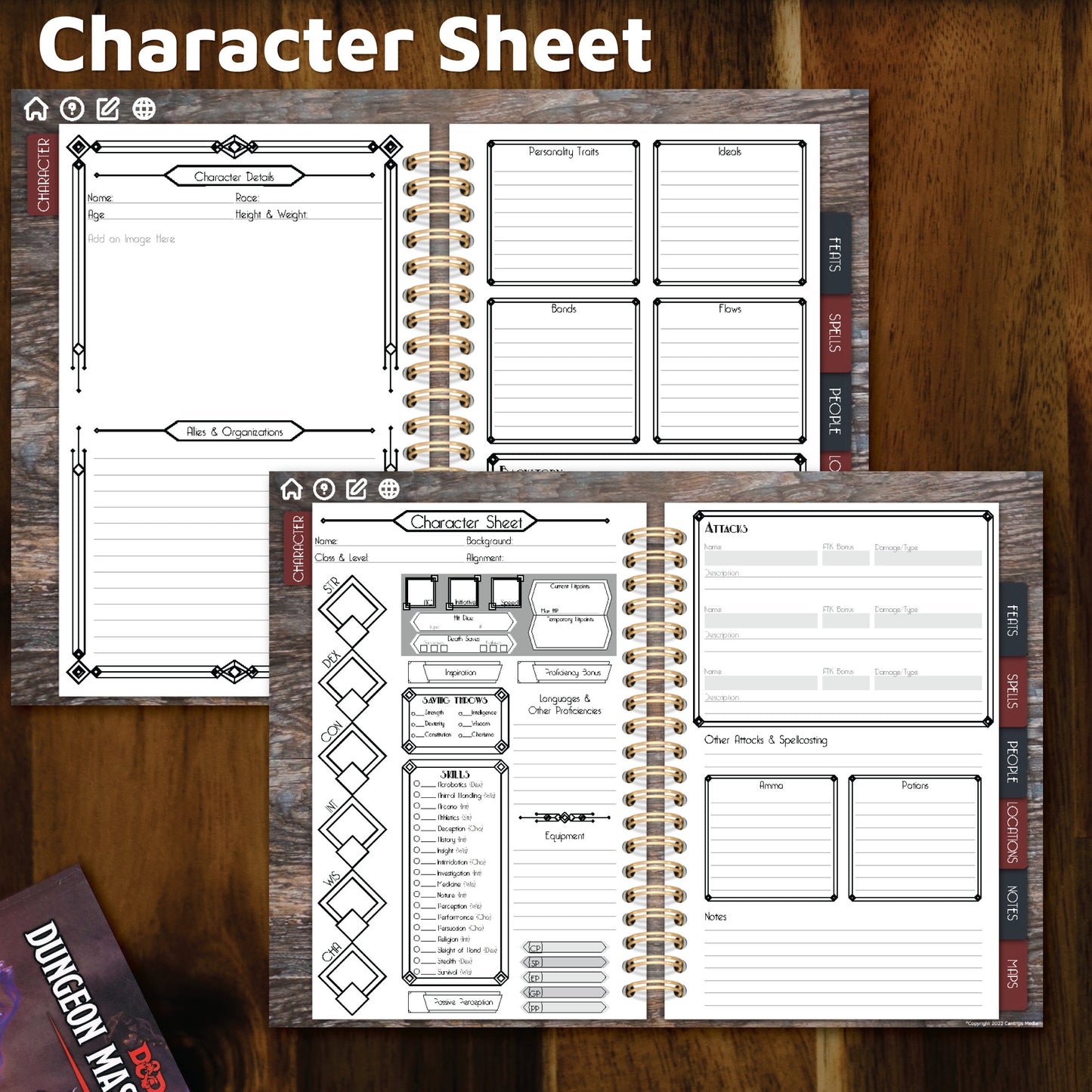 Adventure Calls - Digital Player's Notebook