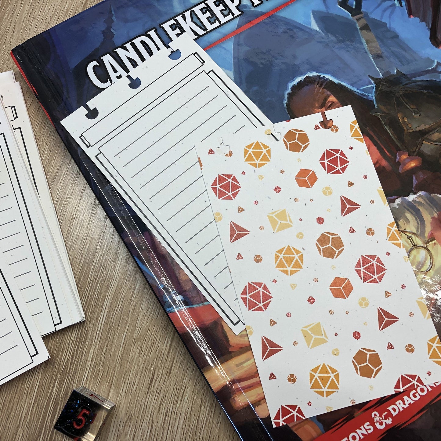 Little Ledger of Letters - Mini Discbound Notebook For TTRPGs