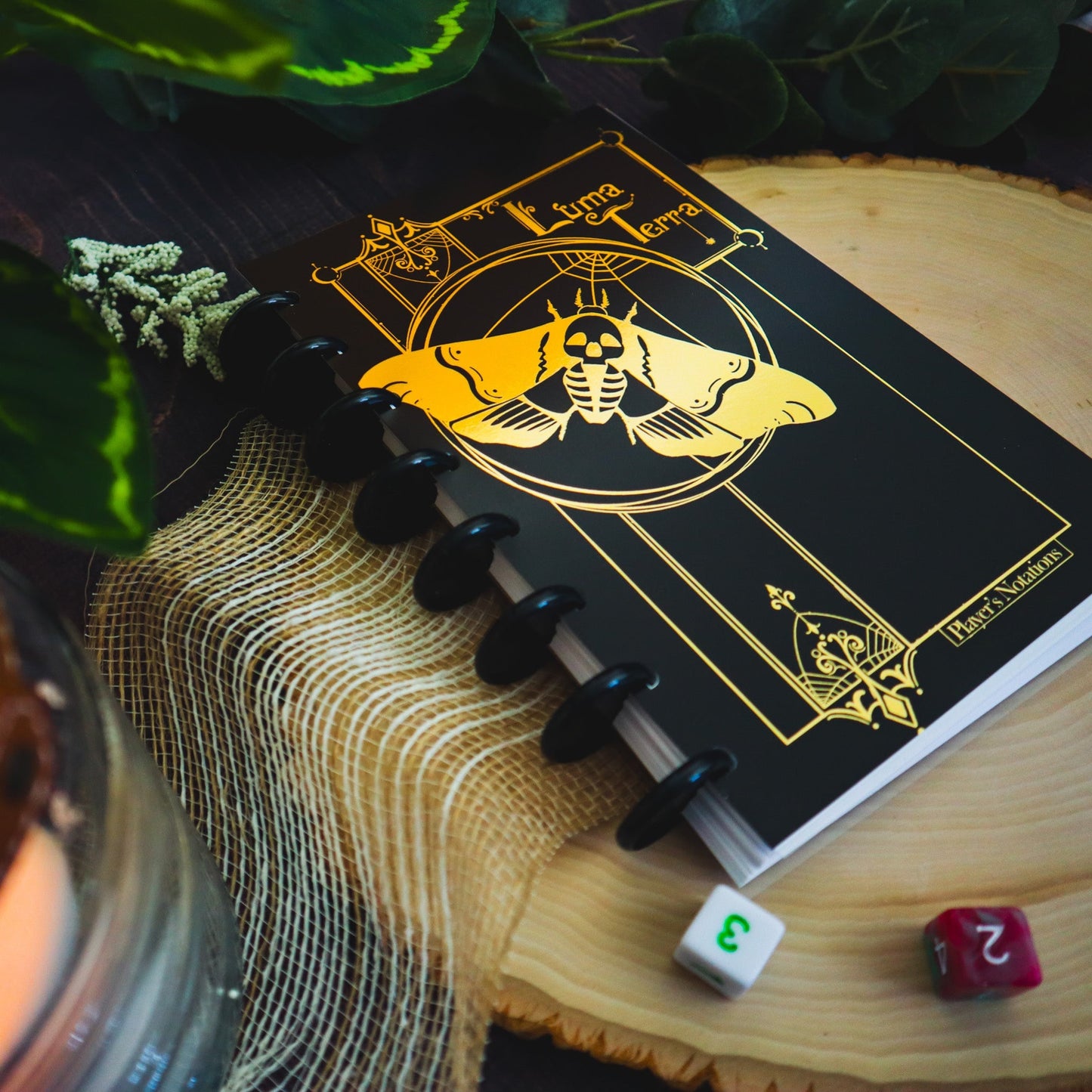 Luma Terra - Character Notebook for Candela Obscura and Illuminated Worlds