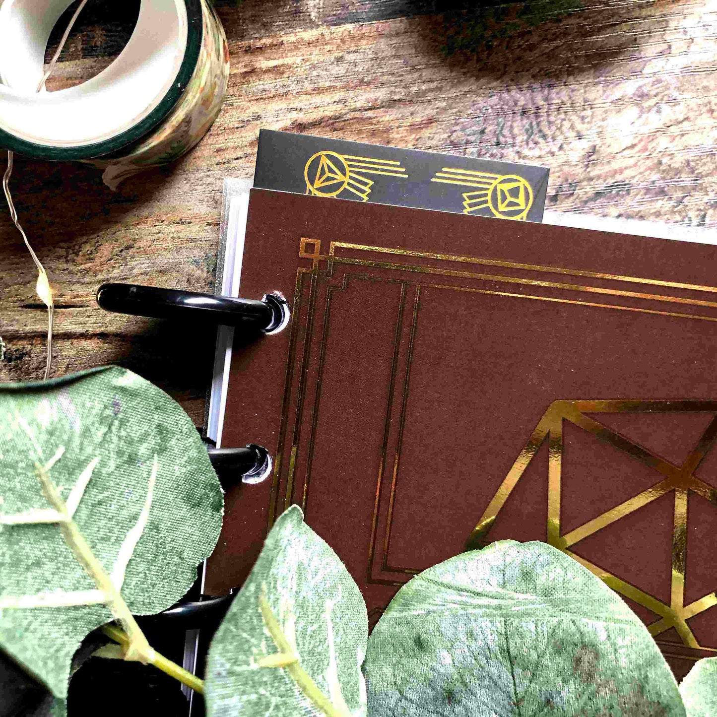 Things Are About To Get Dicey - Bookmark - Gold Foil - For Discbound Notebooks