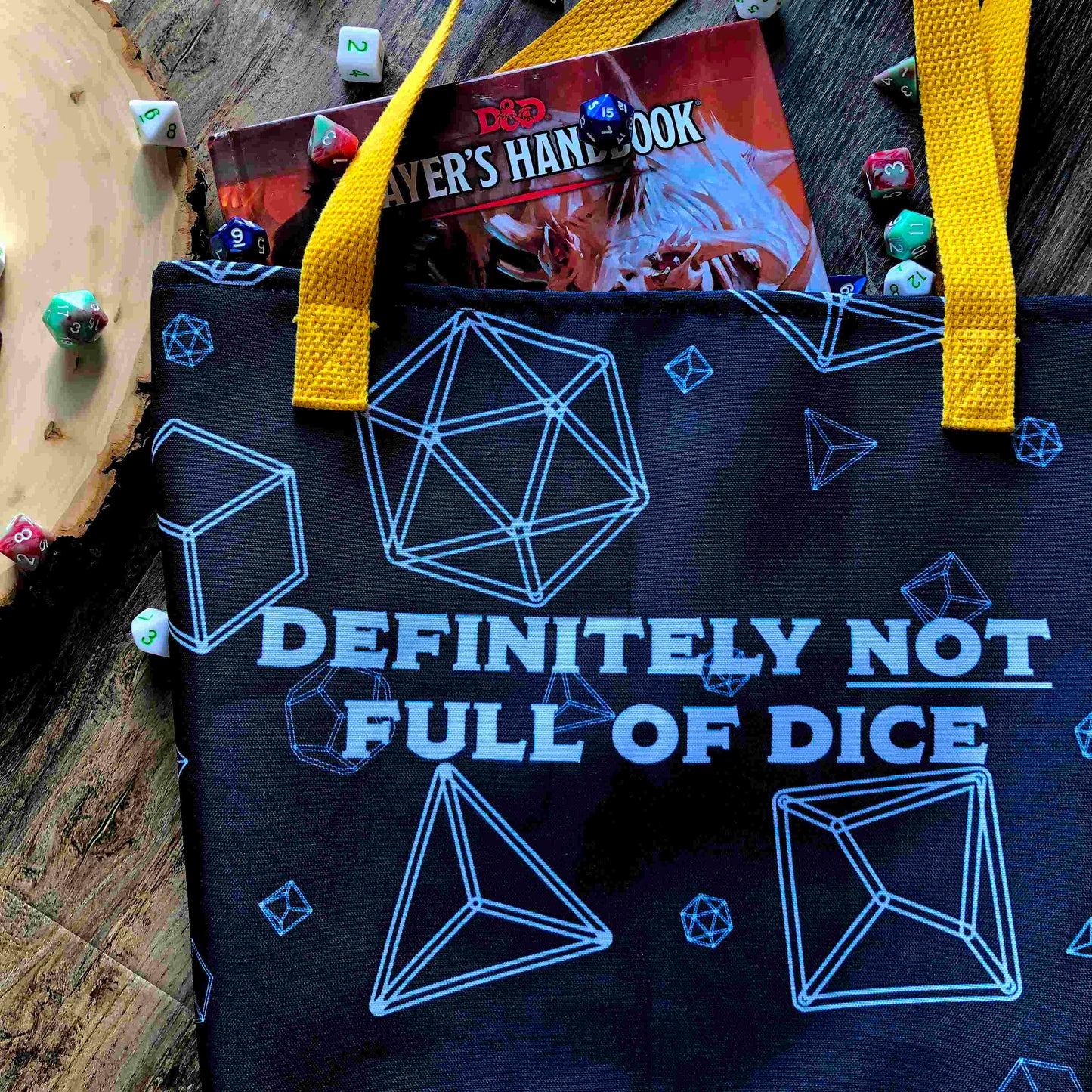 Definitely Not Full of Dice - Tote Bag