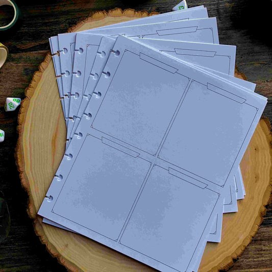 Quadcard Sheets Page Pack | DM's Guide to Adventure Refill