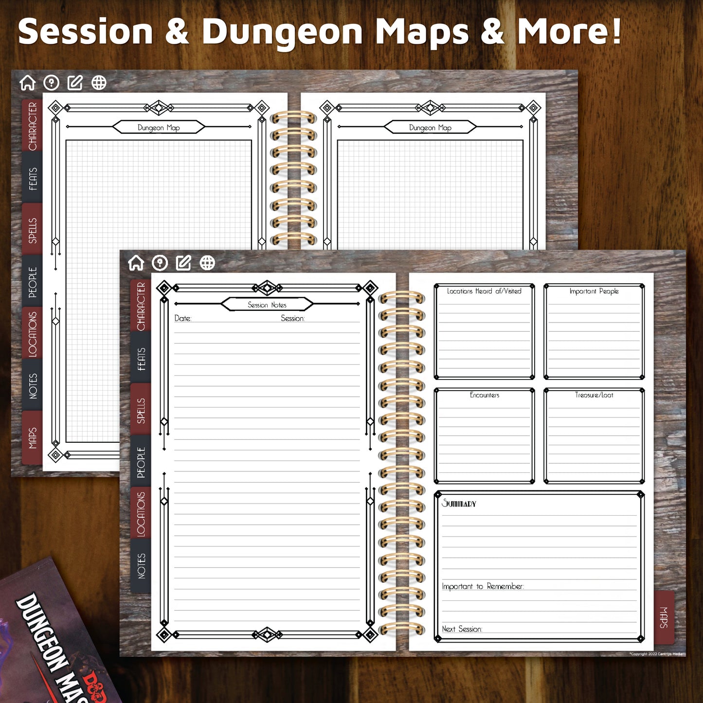 Adventure Calls - Digital Player's Notebook