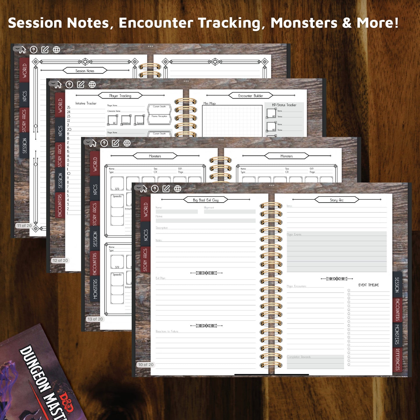 Campaign Assistant - Digital Dungeon Master Notebook