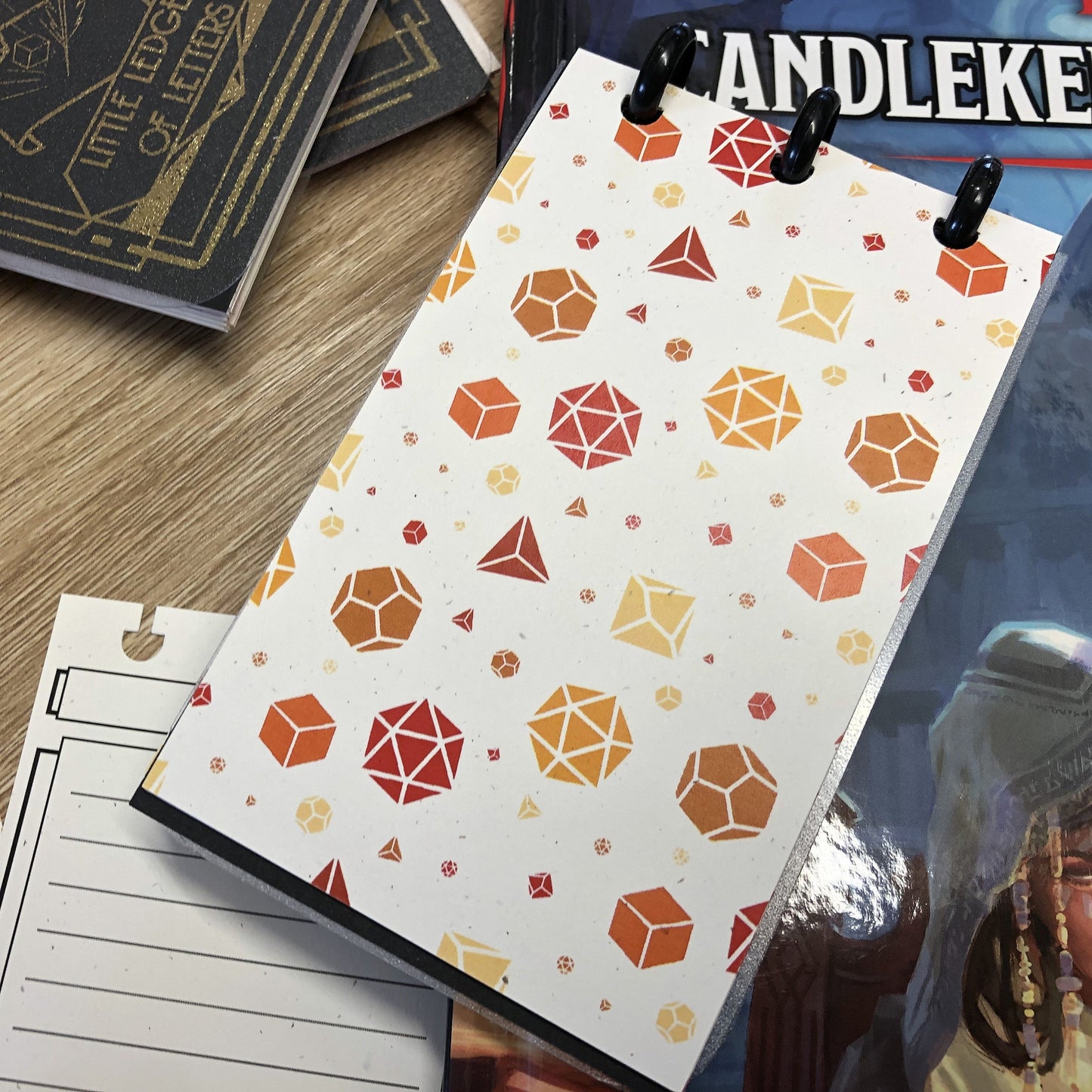 Little Ledger of Letters - Mini Discbound Notebook For TTRPGs