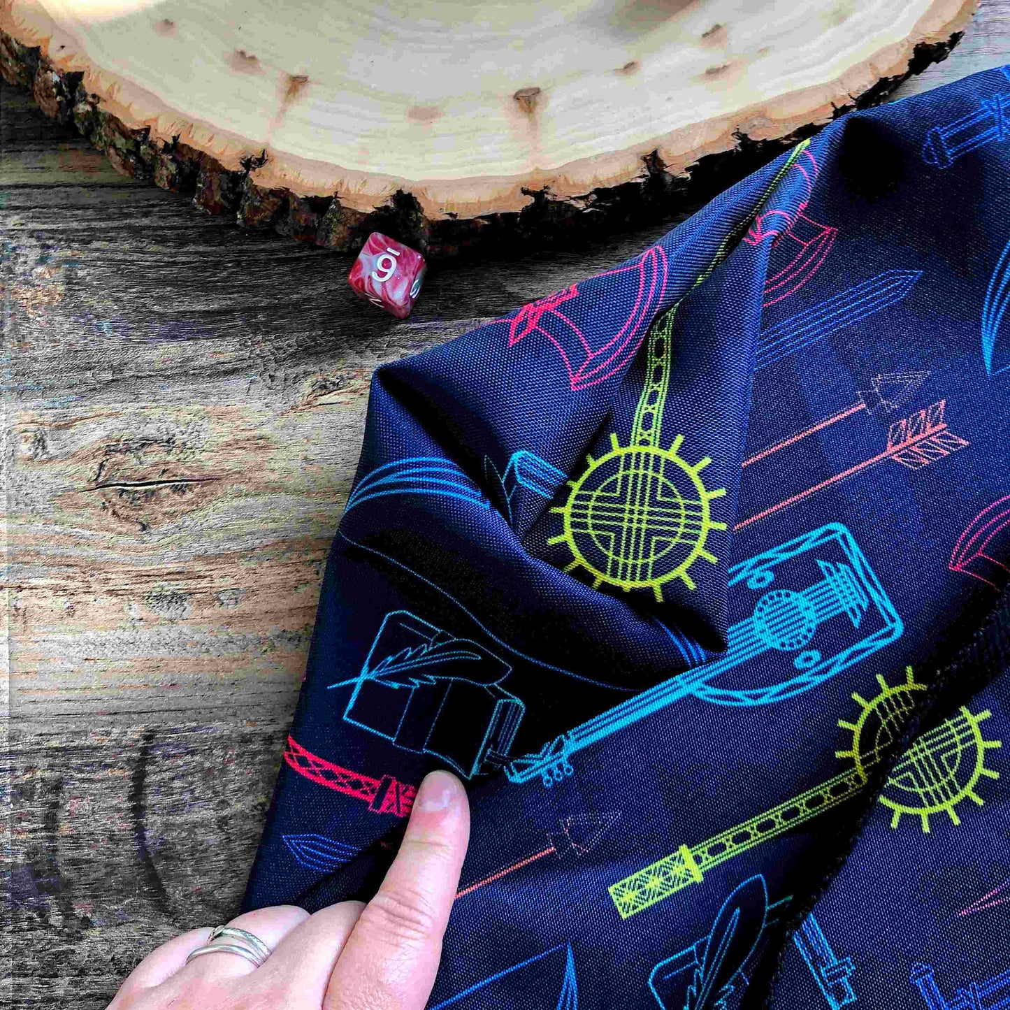 D&D Weapons Tote Bag