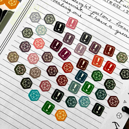 Tab Stickers for DM & Player&#39;s Notebooks