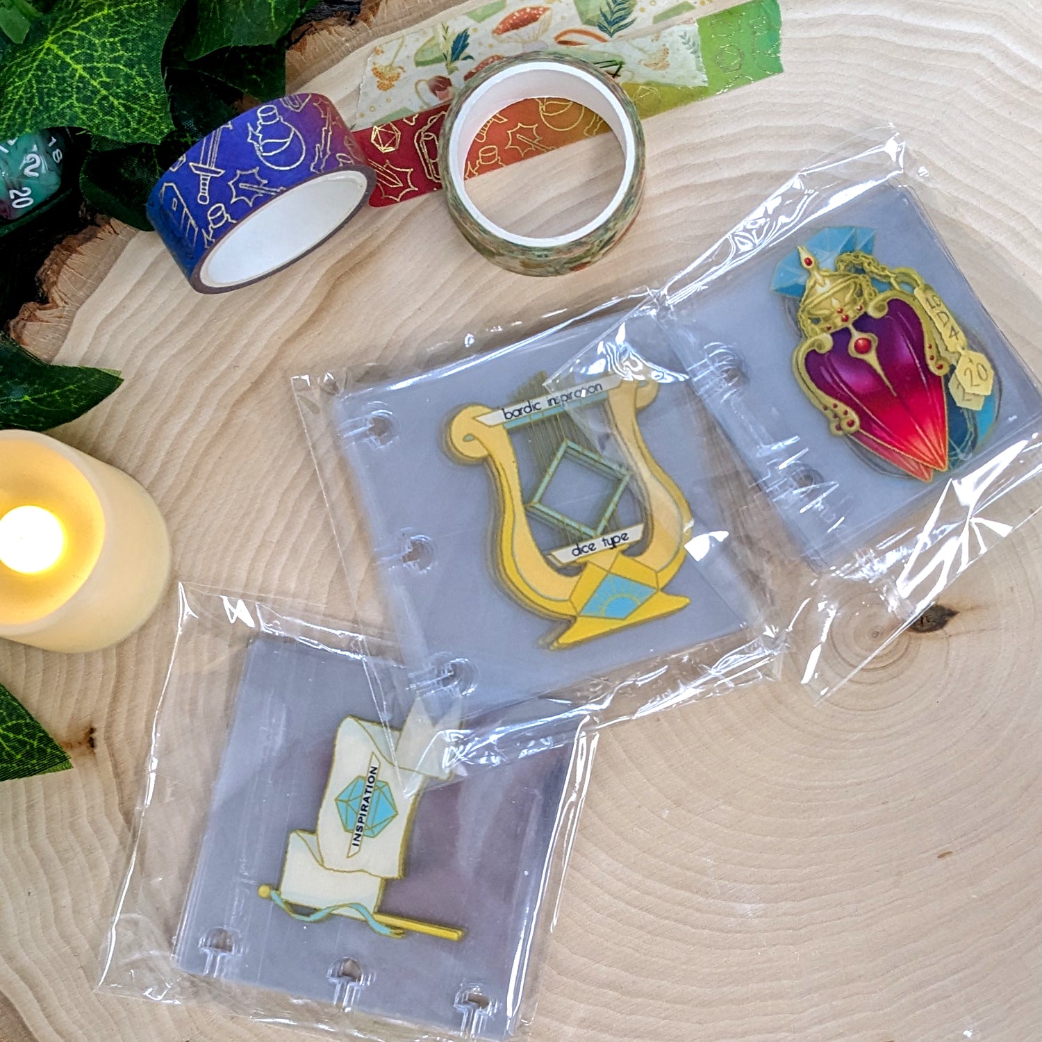 Tokens, Transparencies, Bookmarks & Cardsleeves