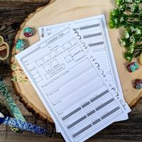 D&D 5e Spell Cards & Abilities | Player Sized Notebooks