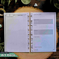 Session Notes Page Pack Refills for Player & Gamemaster Notebooks