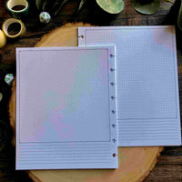 Grid & Map Page Pack Refills for Player & Gamemaster Notebooks