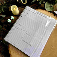 Story Arc Page Pack Refills for Gamemaster Notebooks
