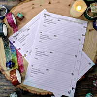 People & NPC Page Pack Refills For Player & Gamemaster Notebooks