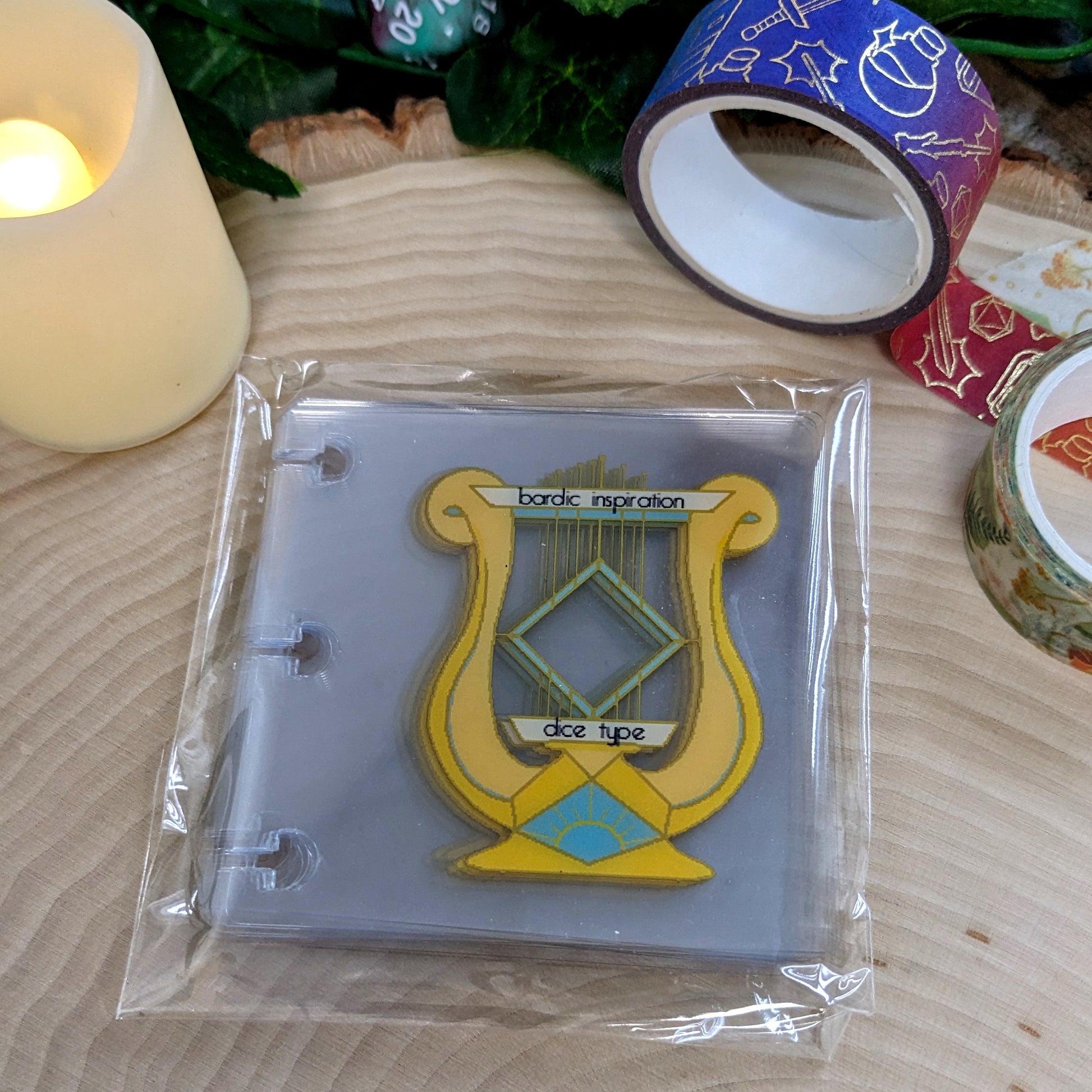 Bardic Inspiration Tokens for Discbound Notebooks and D&D