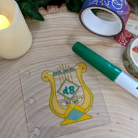 Bardic Inspiration Tokens for Discbound Notebooks and D&D