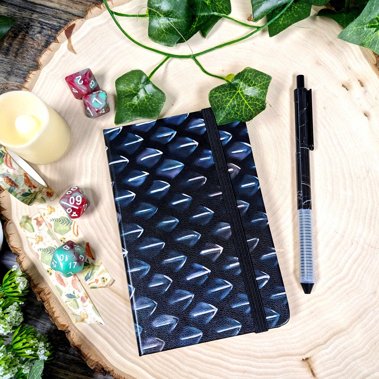 Dragonscale A6 Notebook | Blank or Dot Grid