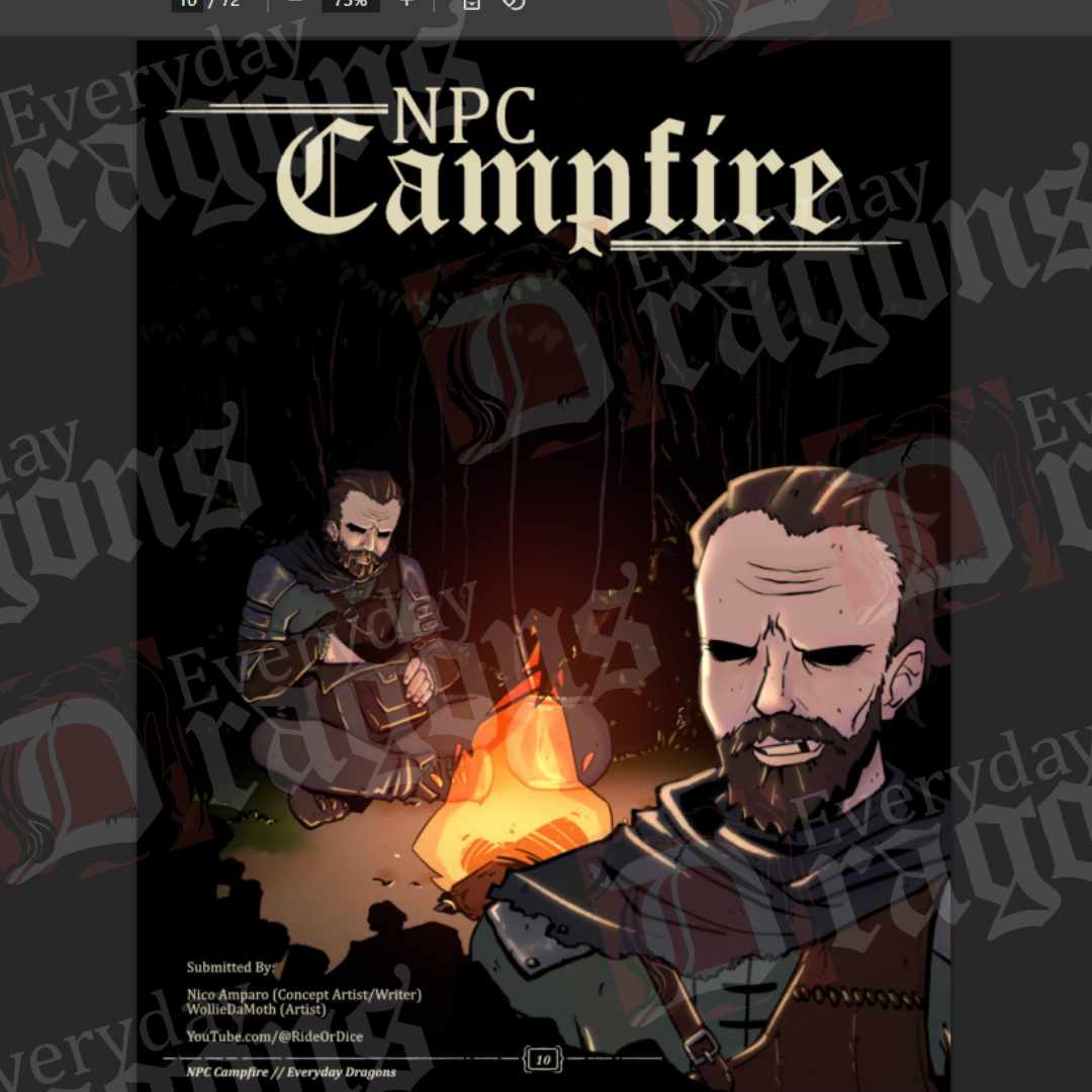 Shadows & Darkness - Digital Version Only - Everyday Dragons Magazine Issue 2
