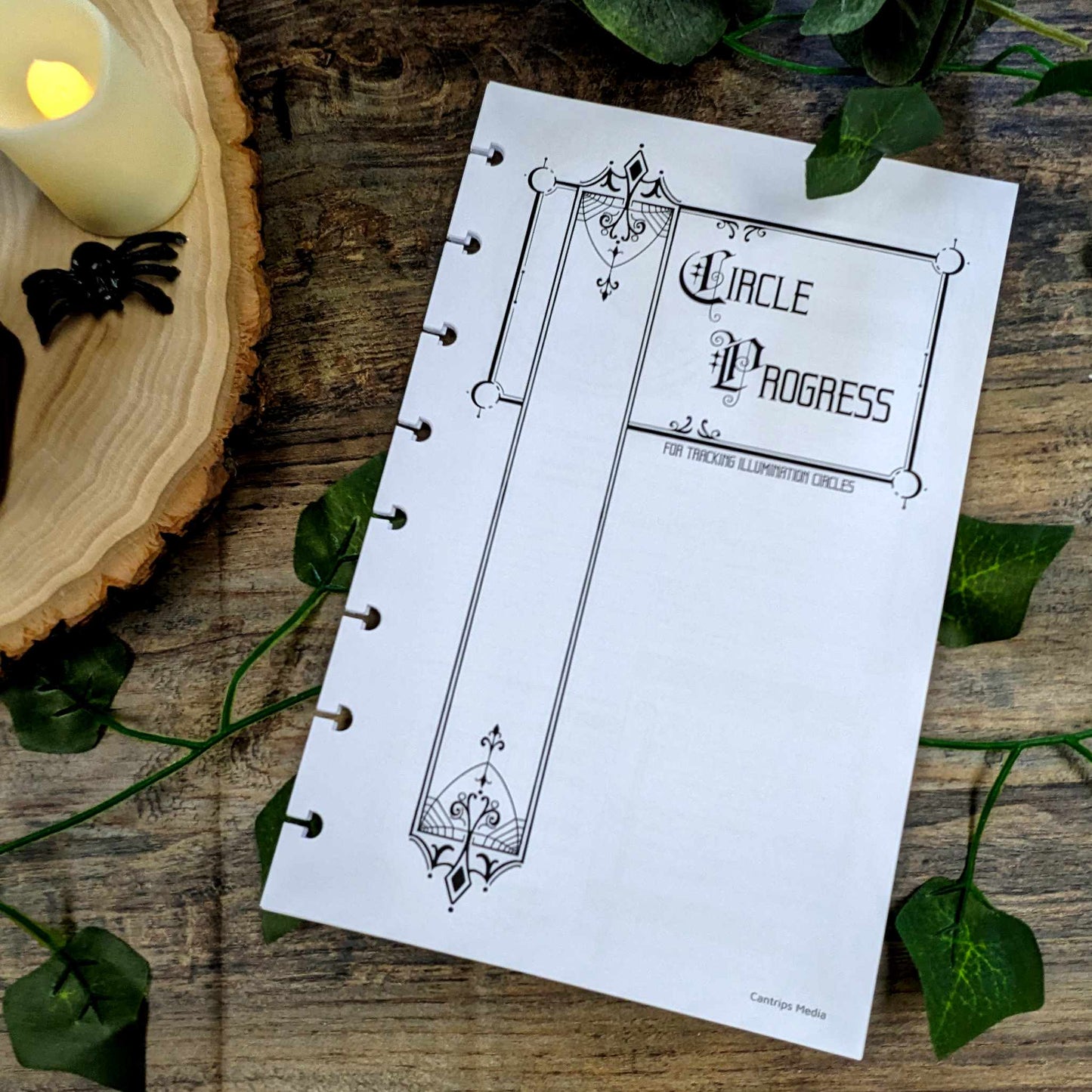 Candela Obscura Character Sheets | Player Sized Notebooks