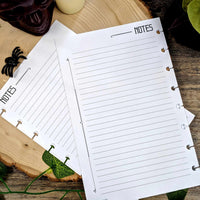 Lined Page Pack Refills for Player & Gamemaster Notebooks