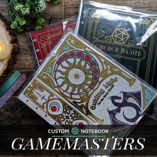 Custom Gamemaster's Notebook | LIMITED TIME ONLY