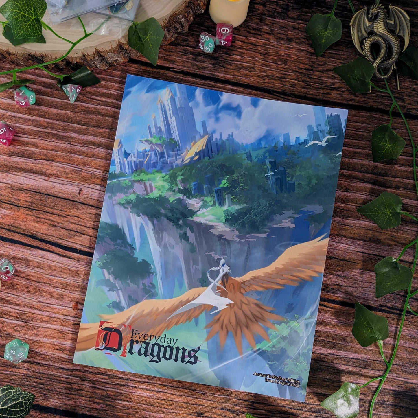 Ancient Technology - Physical & Digital - Everyday Dragons Magazine Issue 3