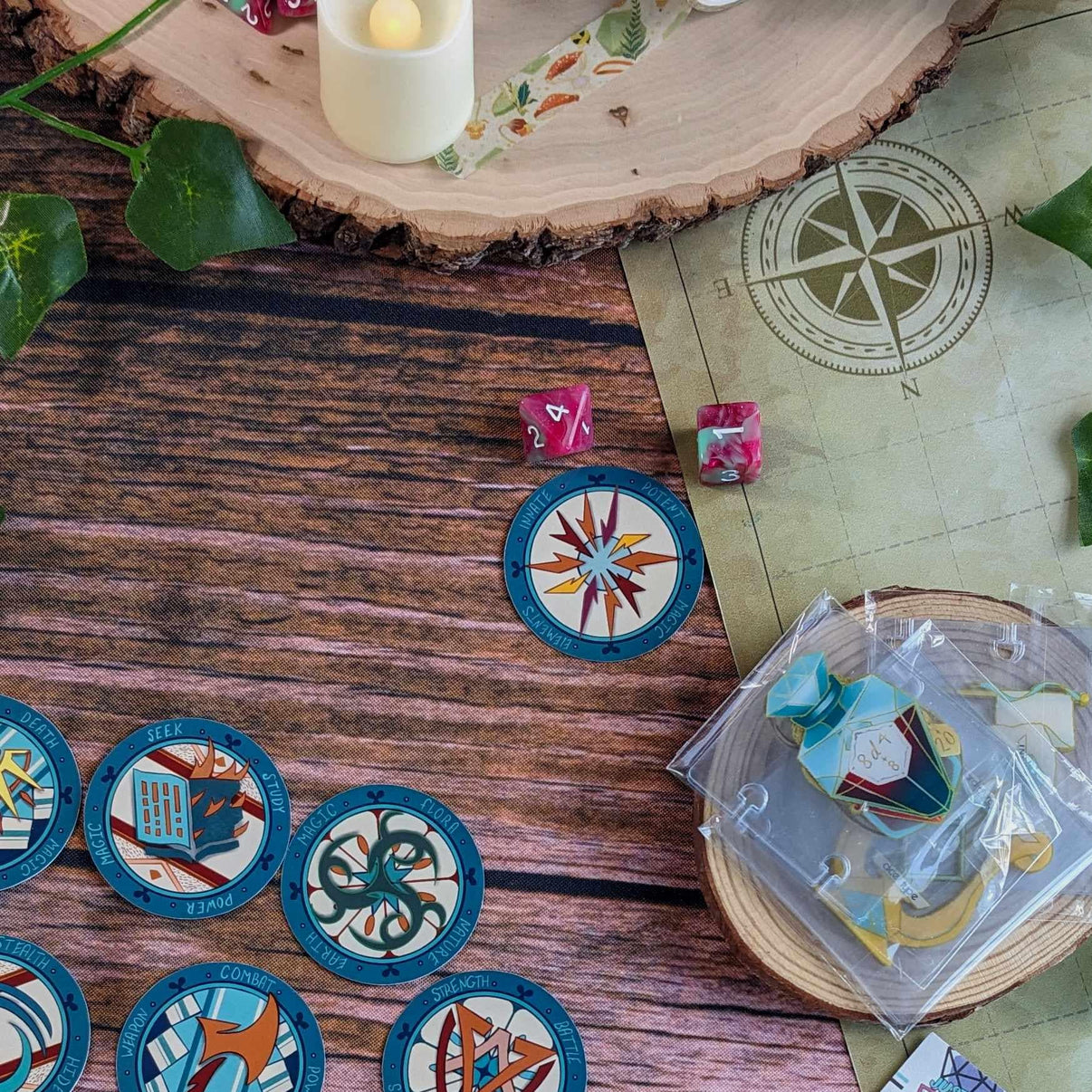 Daggerheart Domain Stickers