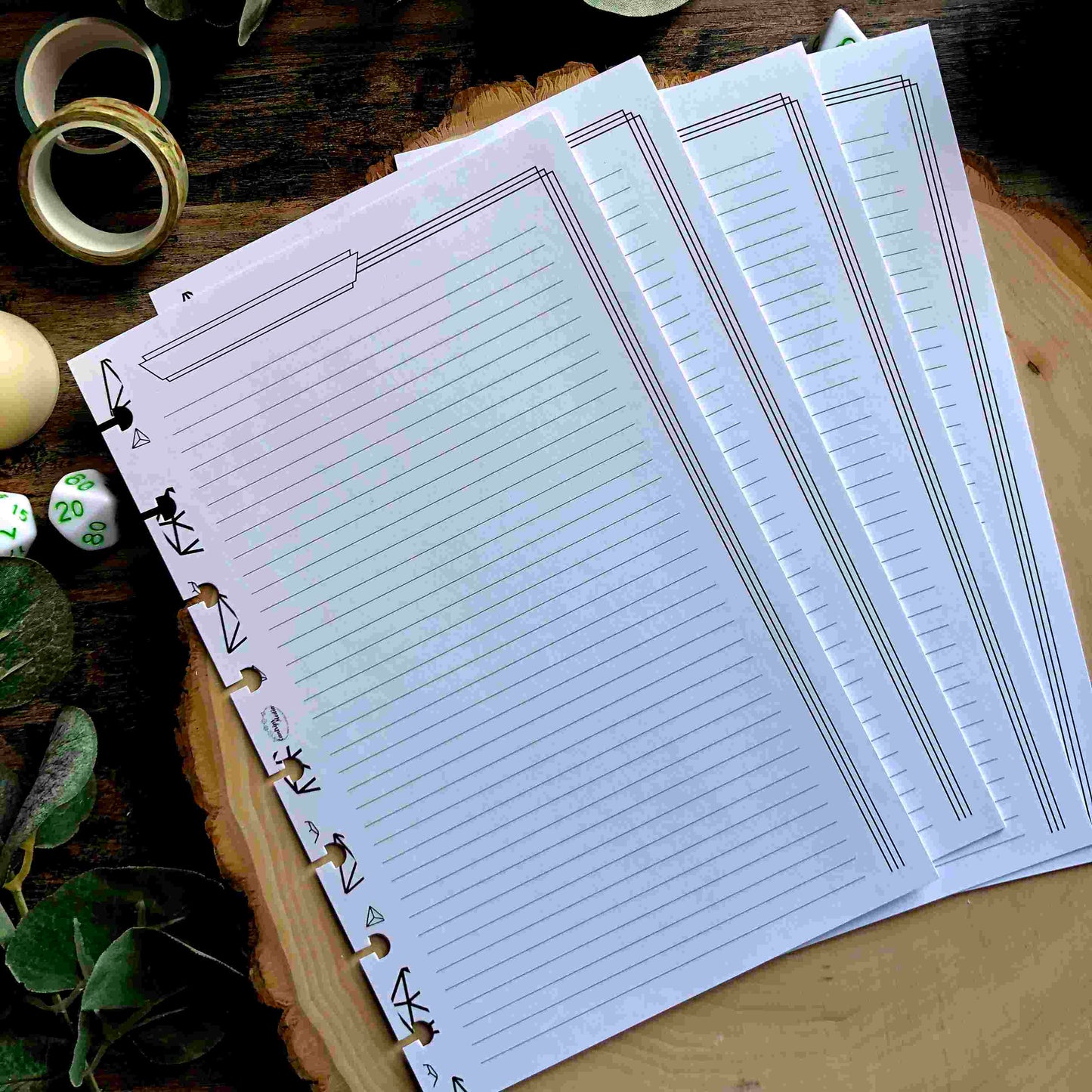 UNPUNCHED Page Pack Refills | All Notebook Styles