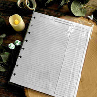 Lined Page Pack Refills for Player & Gamemaster Notebooks