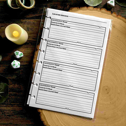 UNPUNCHED Page Pack Refills | All Notebook Styles