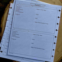 Pantheon Page Pack Refills for Gamemaster Notebooks