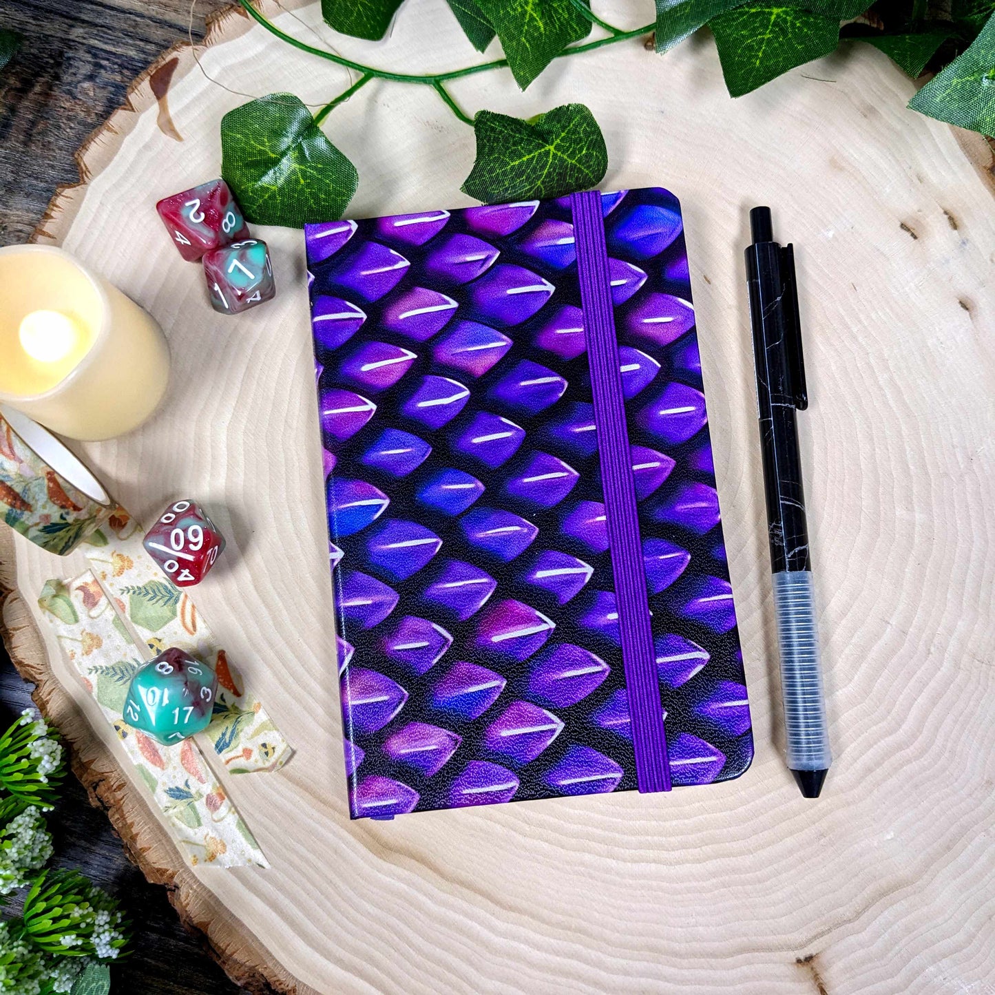 Dragonscale A6 Notebook | Blank or Dot Grid