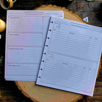 Location Page Pack Refills for Player & Gamemaster Notebooks