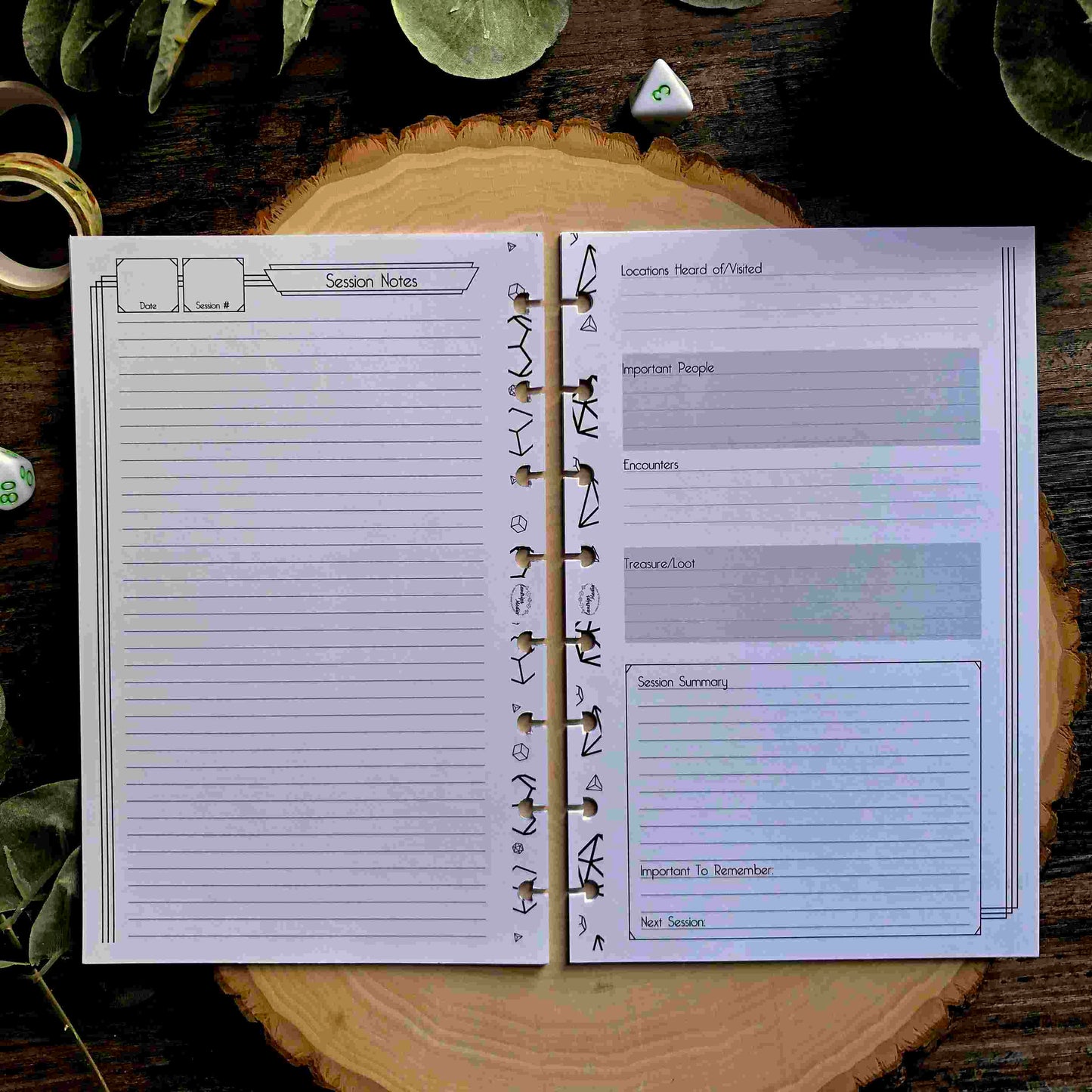 UNPUNCHED Page Pack Refills | All Notebook Styles